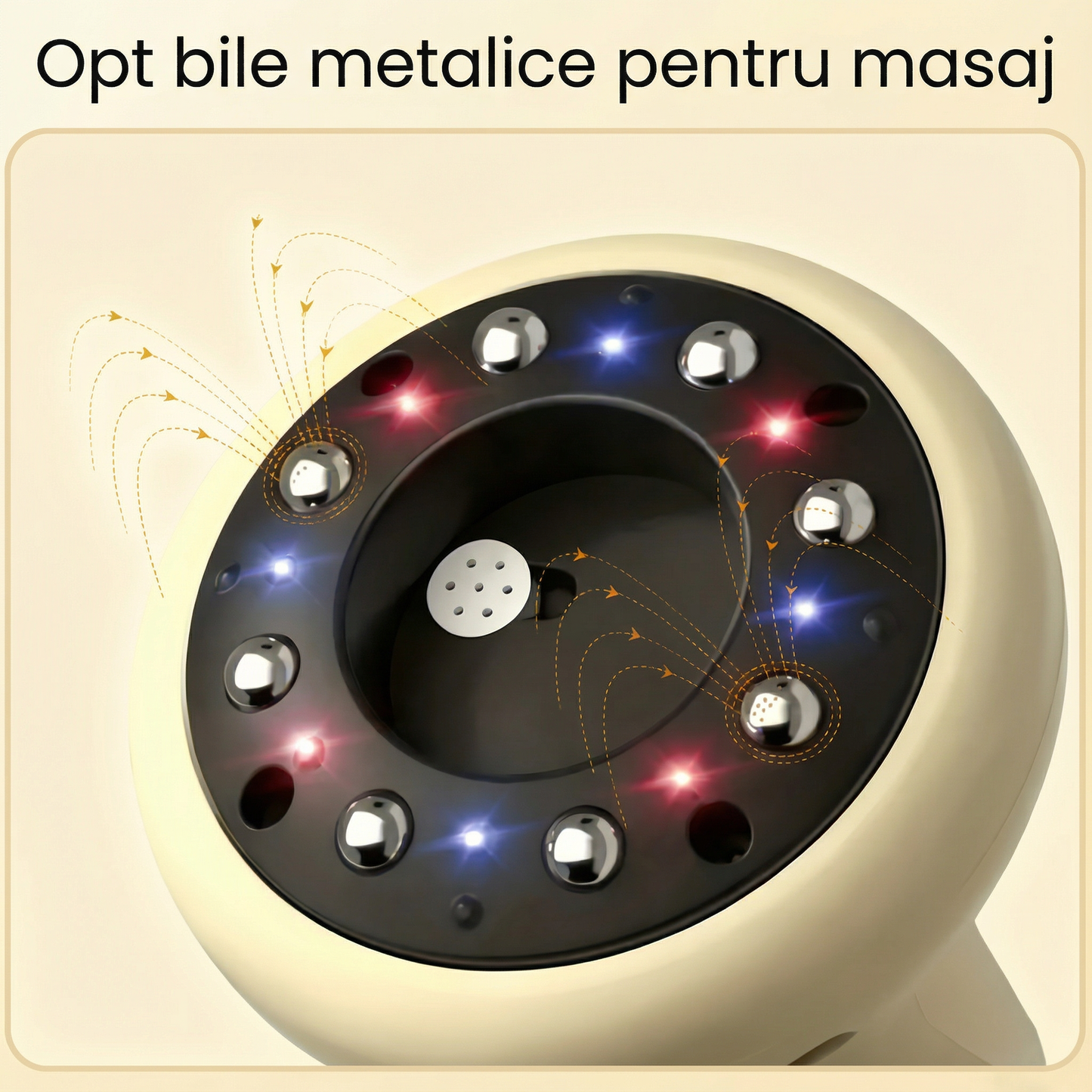 Aparat de Masaj Inteligent de Ventuze cu 9 Viteze Reglabile