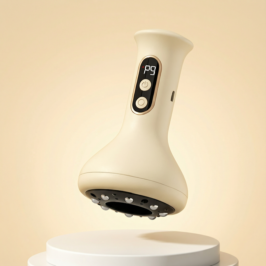 Aparat de Masaj Inteligent de Ventuze cu 9 Viteze Reglabile