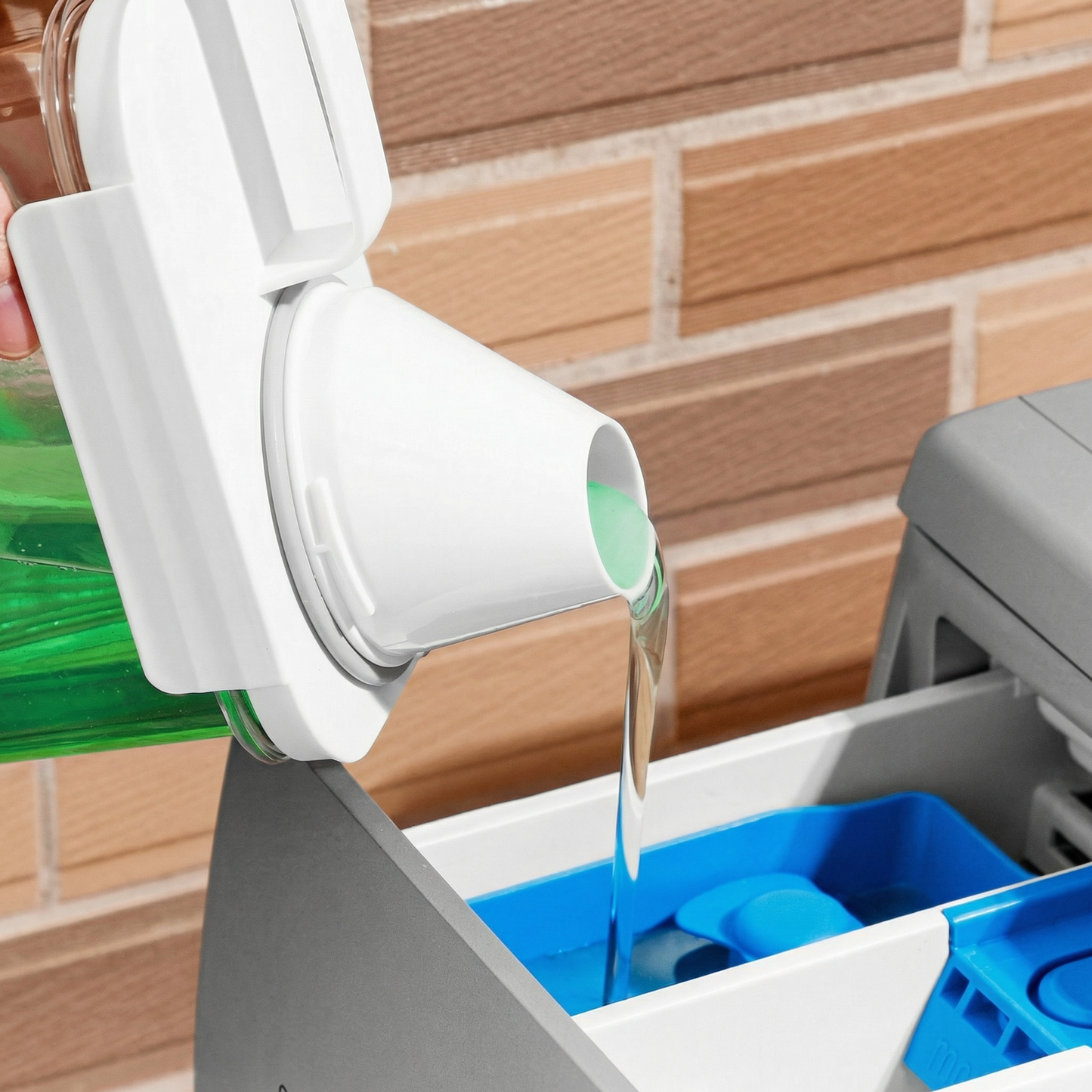 Recipient Ermetic pentru Detergent de Rufe cu Capac și Mâner