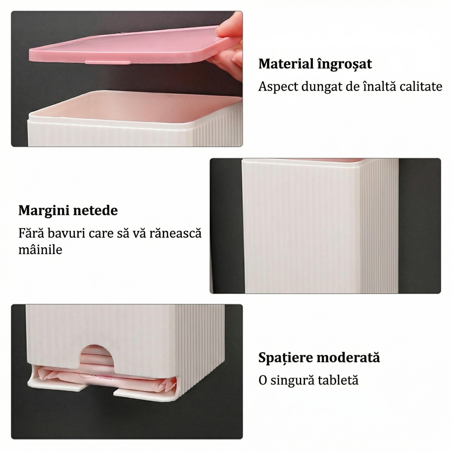 Cutie Multifuncțională pentru Depozitare Produse Sanitare