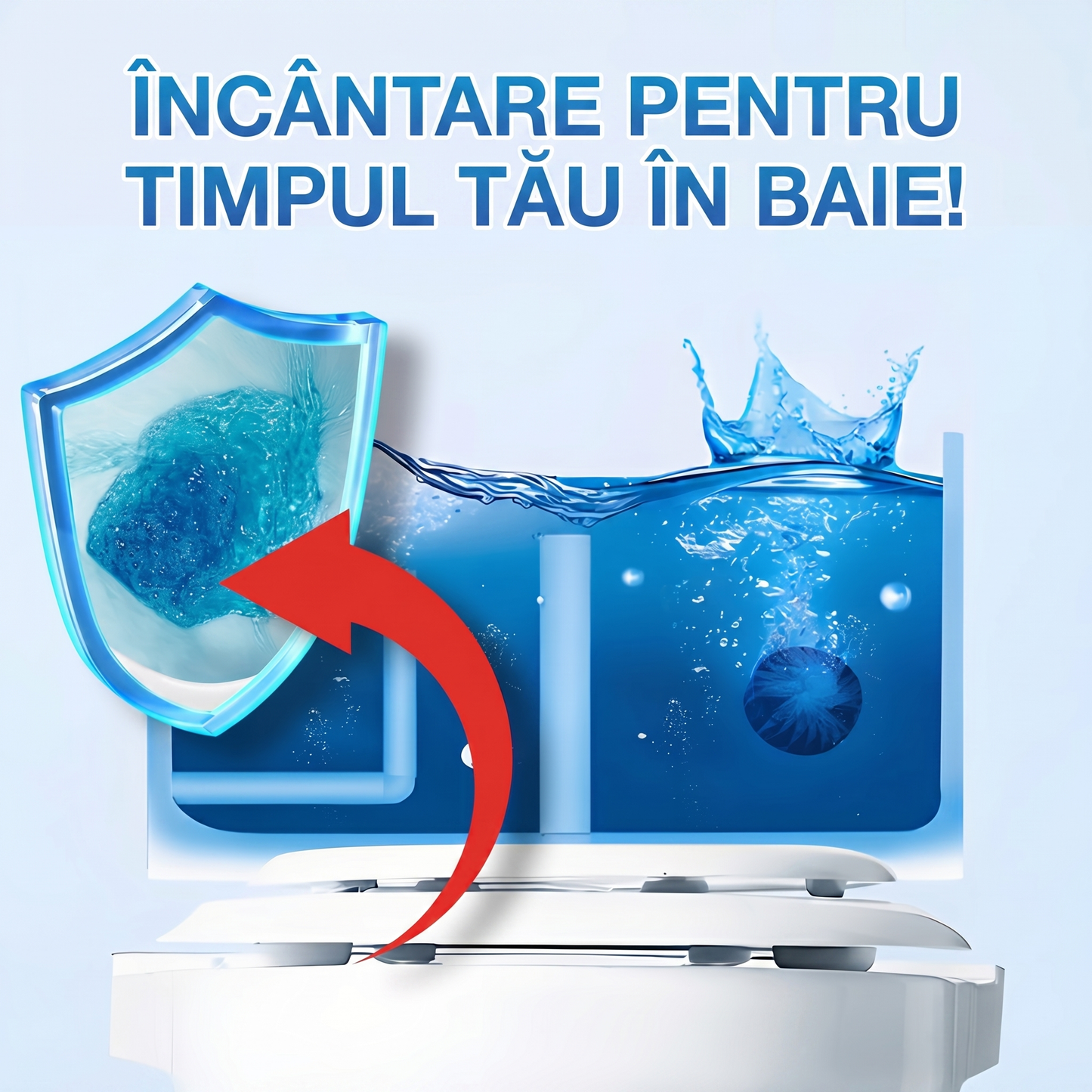 Tablete pentru Curățarea Vasului de Toaletă