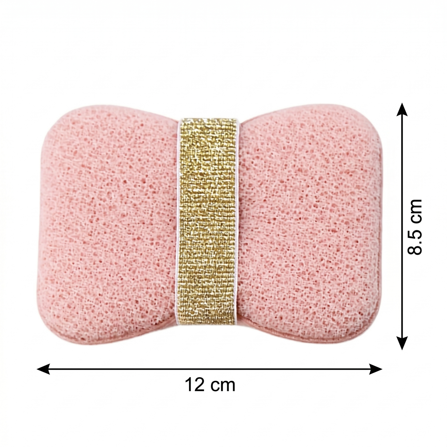 Burete Exfoliant pentru Baie cu Săculeț pentru Săpun și Curele de Fixare