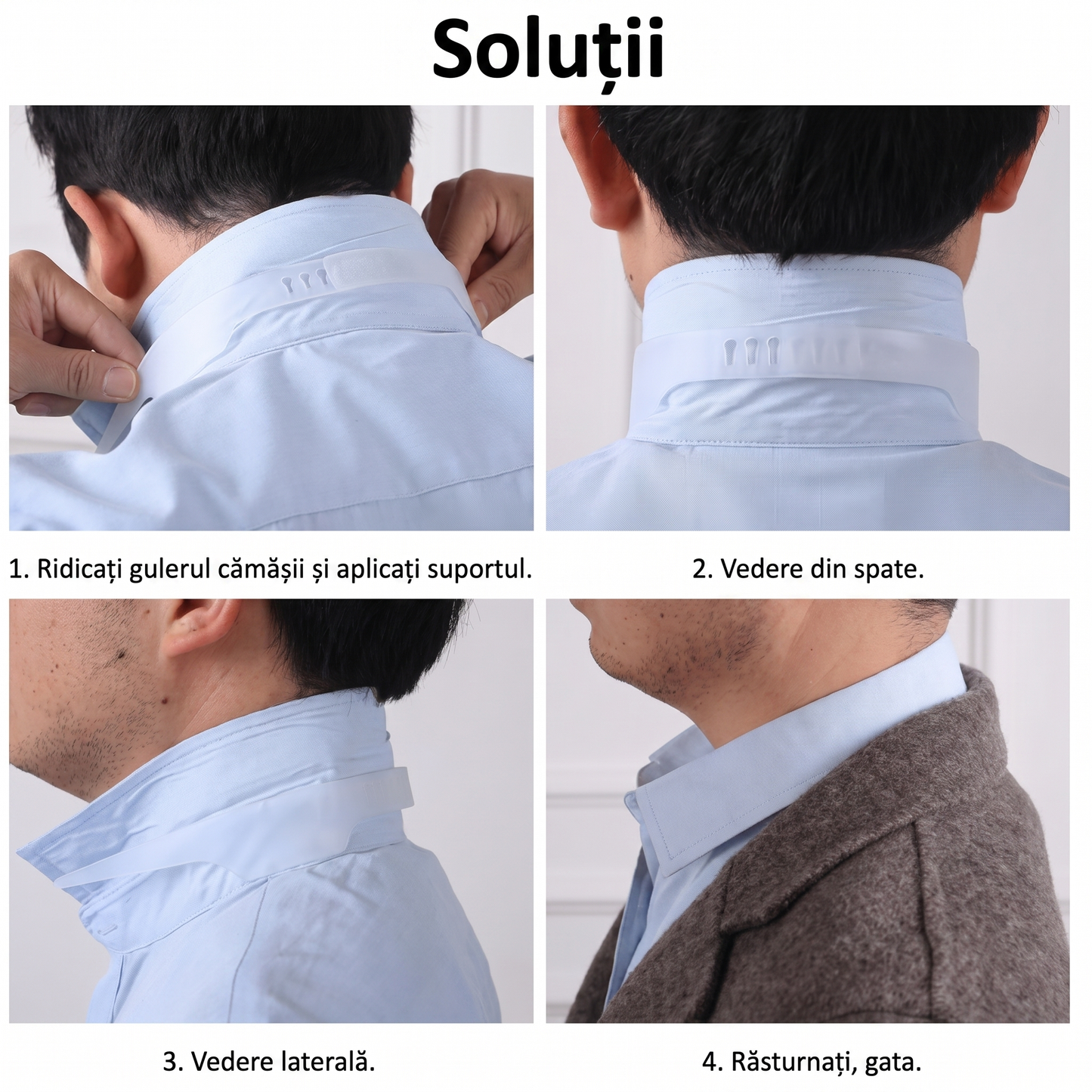 1 Set de Gulere Reglabile din PVC