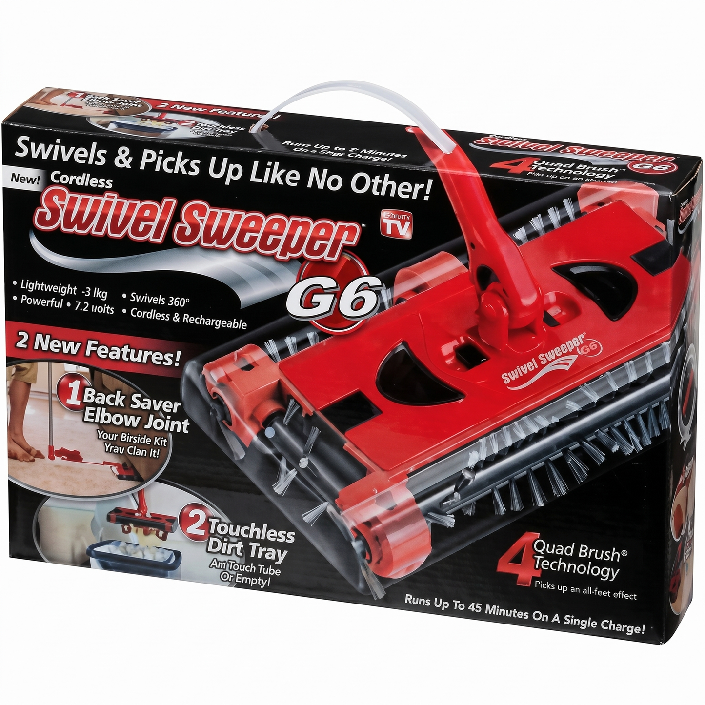 Mătură Electrică Swivel Sweeper G6