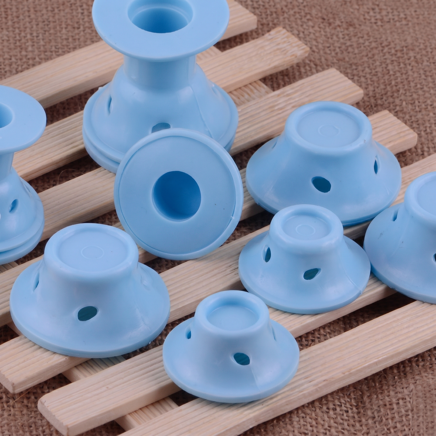 Set de 20 de Bigudiuri din Silicon pentru Bucle Complete și Durabile