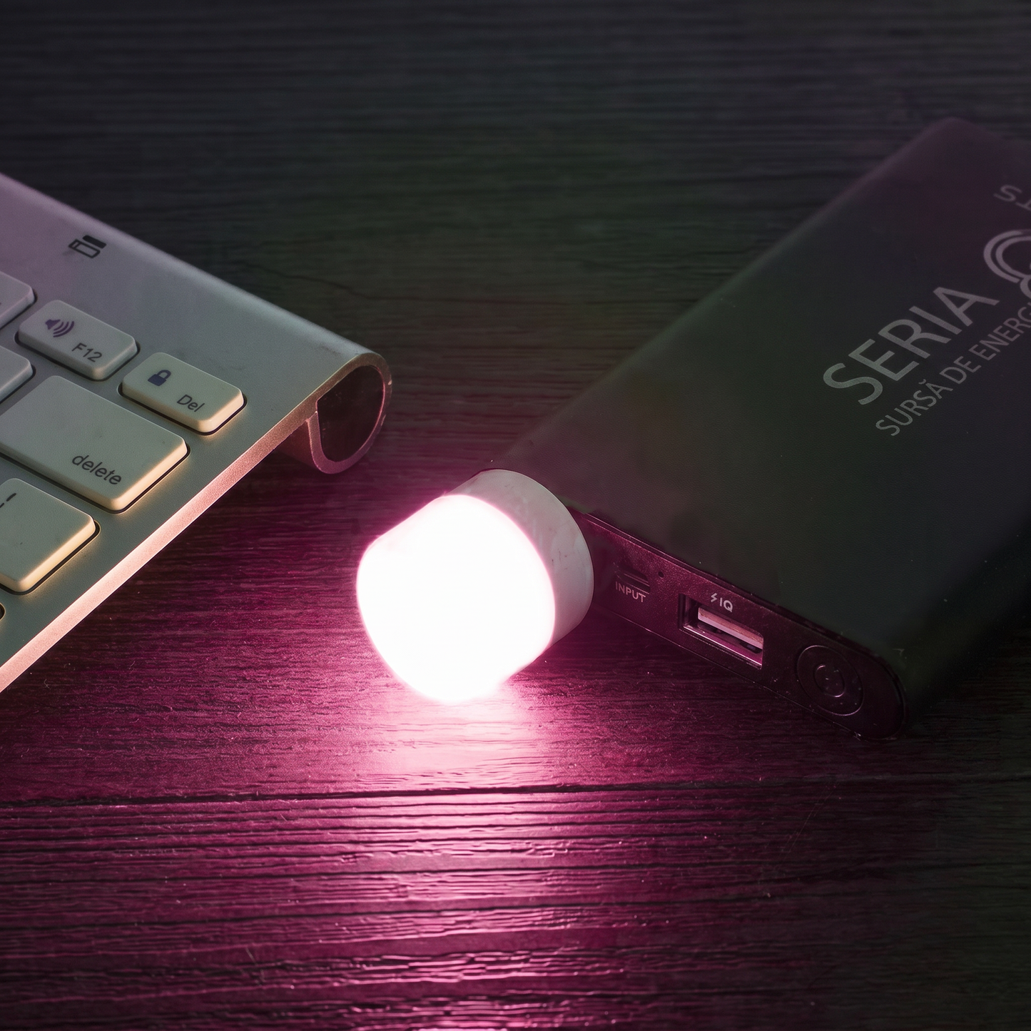Set 4 Lampi de Noapte USB pentru Atmosferă Caldă