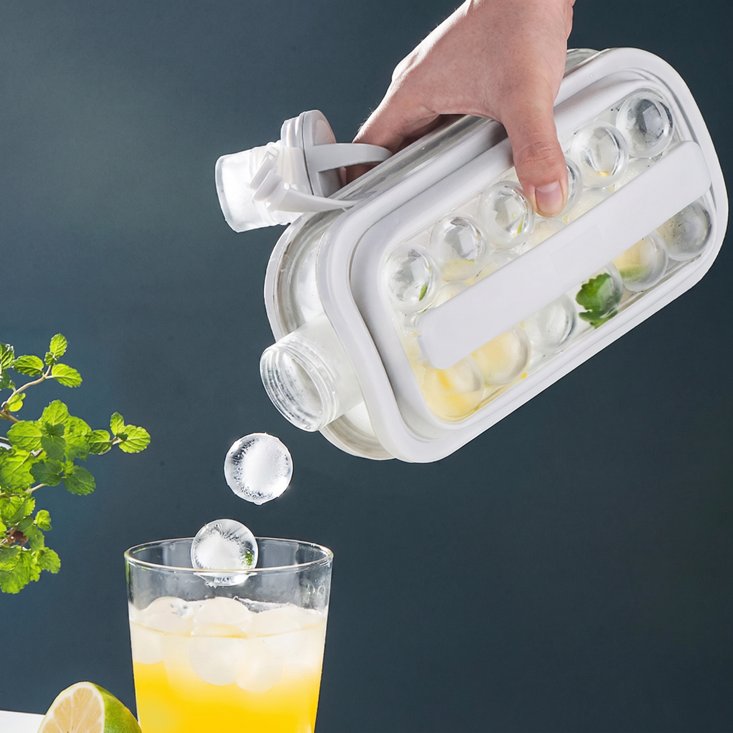 Formă de Cuburi de Gheață 2 în 1 cu 17 Grile