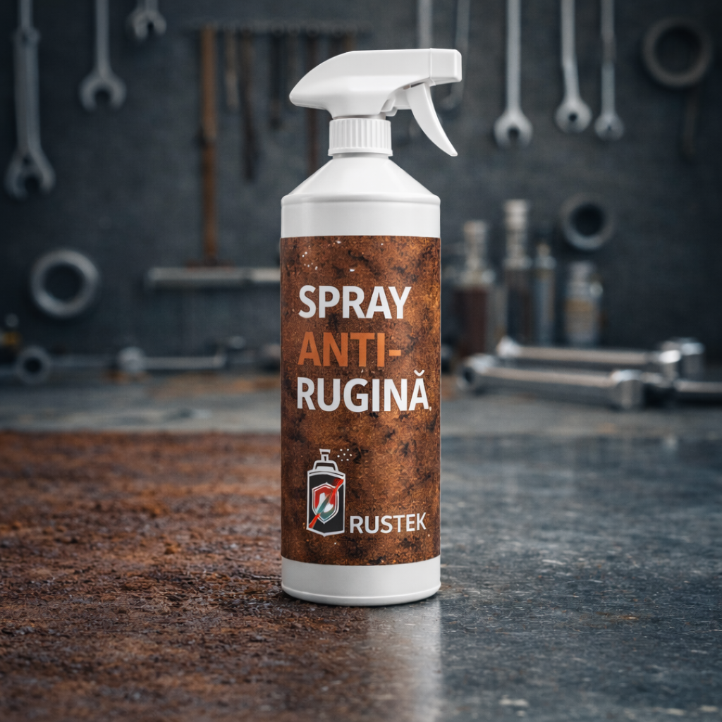 Rustek - Spray Anti-Rugină - Dizolvă și Elimină Rugina