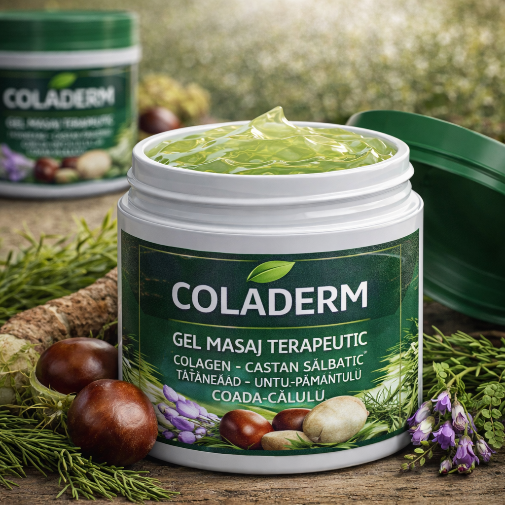 Coladerm - 2 Bucăți de Gel pentru Masaj Terapeutic
