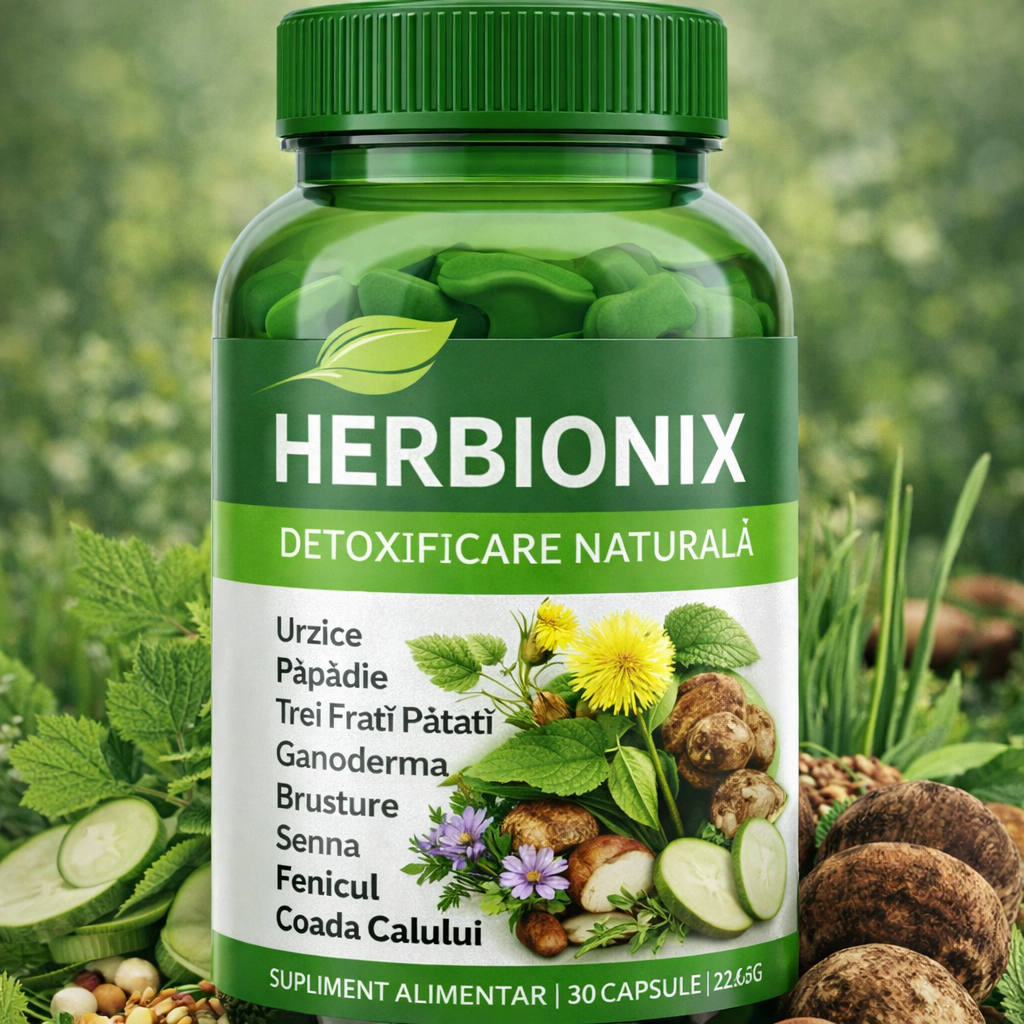 Herbonix - Pastile pentru Detoxifiere Rapidă