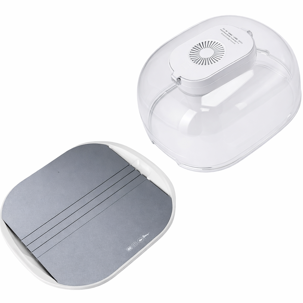 Cutie de Decongelare – Tavă Rapidă din Aliaj de Aluminiu, cu Alimentare USB, pentru Bucătărie
