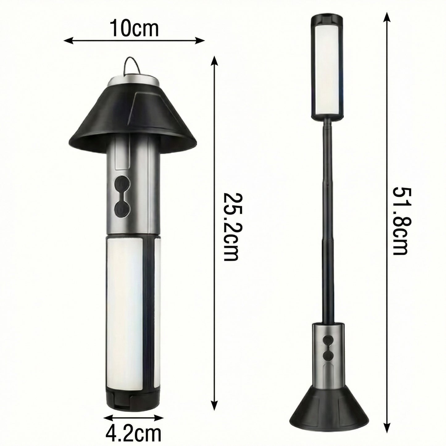 Proiector LED și Lanternă pentru Camping