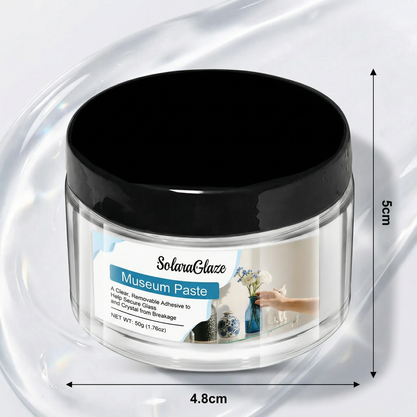 Gel Transparent Adeziv Reutilizabil