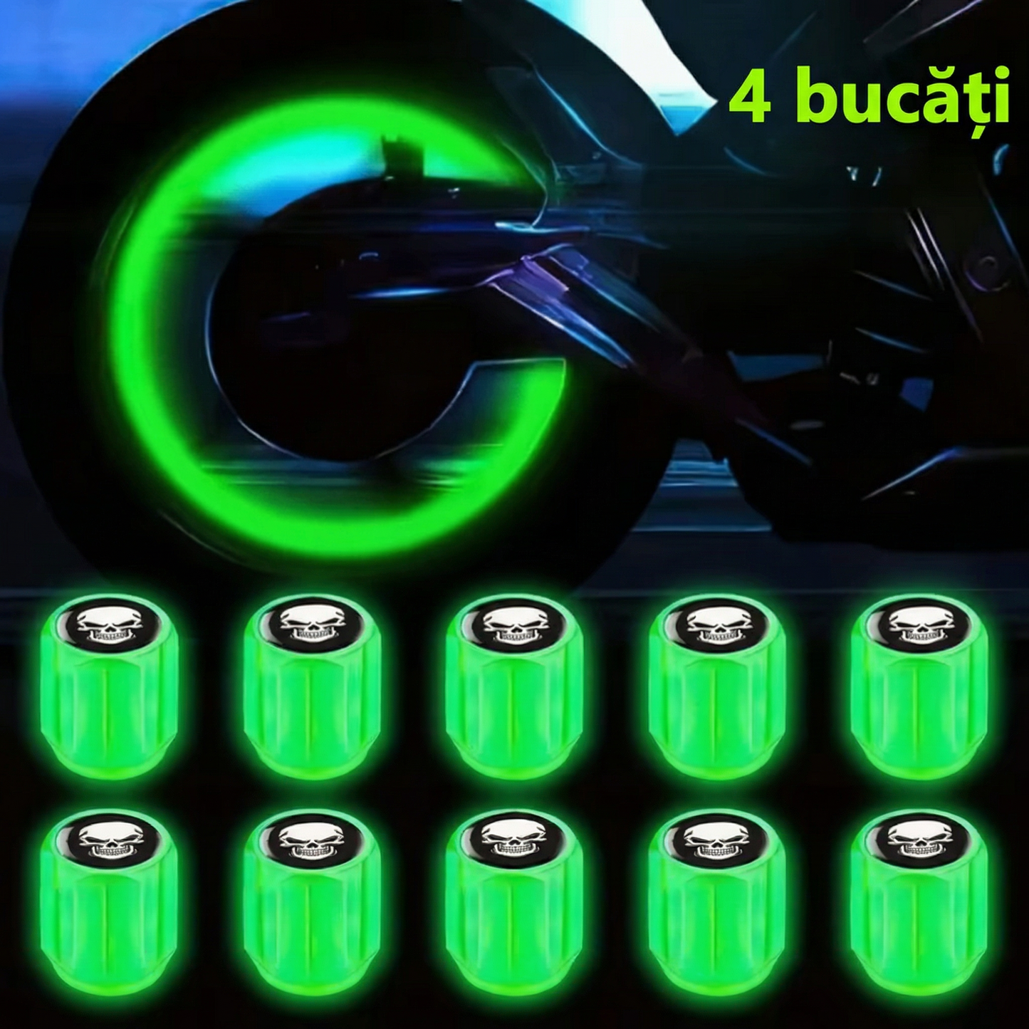 Capac Auto de Supapă Fluorescent