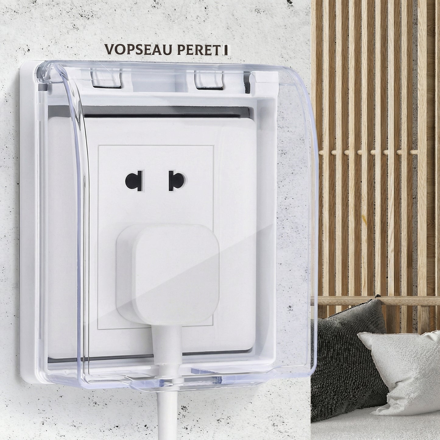 Capac de Protecție Dublu pentru Priză, Impermeabilă