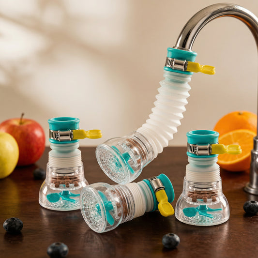 Adaptor Robinet Rotativ Extensibil Reglabil cu Filtru