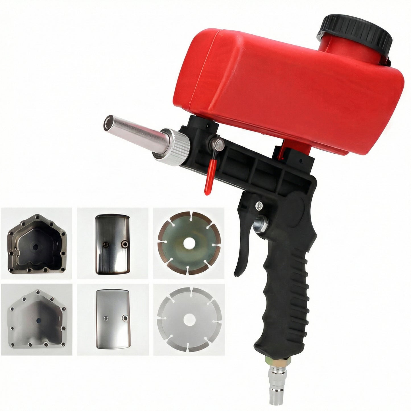 Pistol de Sablare Portabil