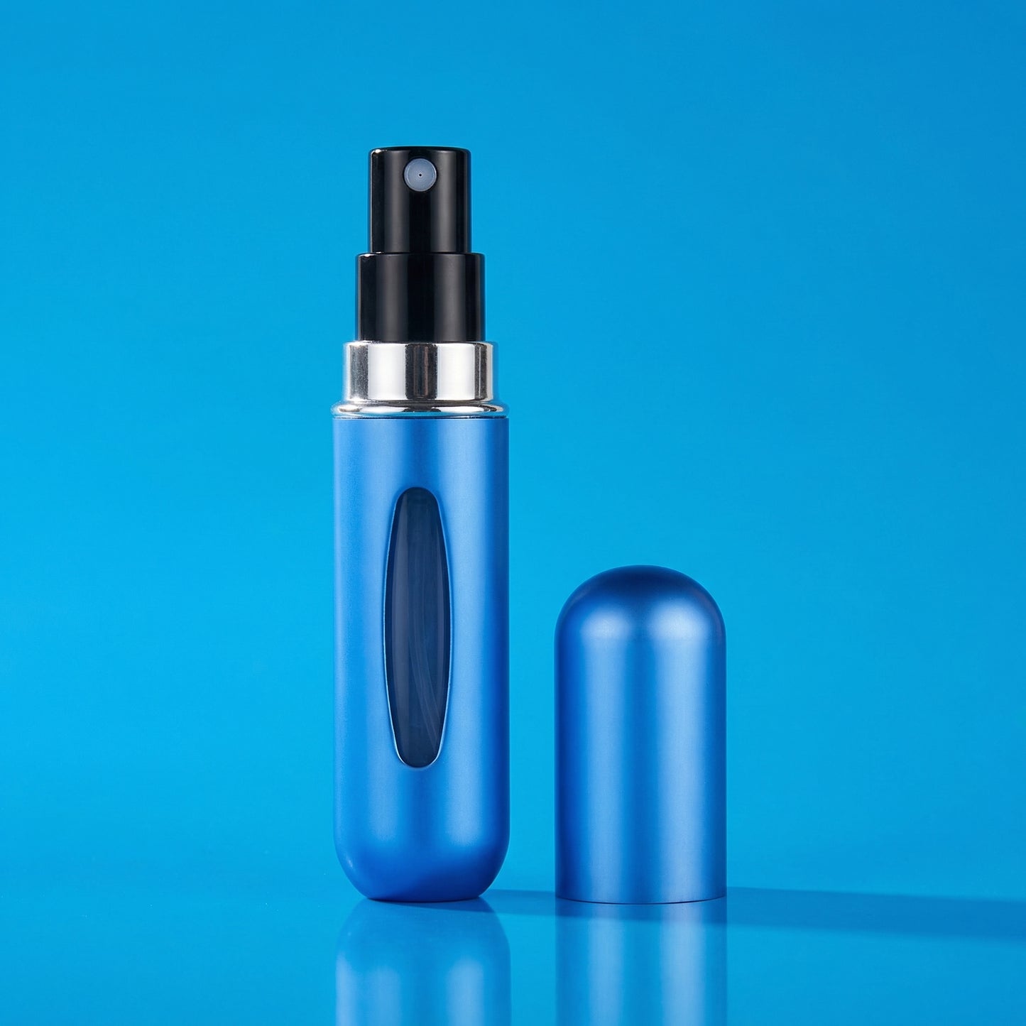 Sticlă de Parfum Portabilă Compactă de 5ml Reîncărcabilă, Albastru