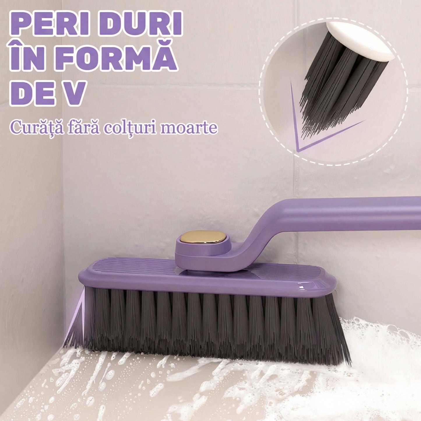 Perie Multifuncțională pentru Curățarea Crăpăturilor