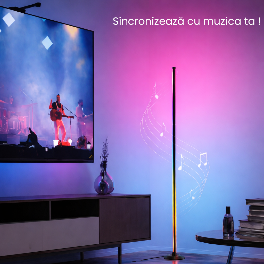 Lampă RGB cu Telecomandă