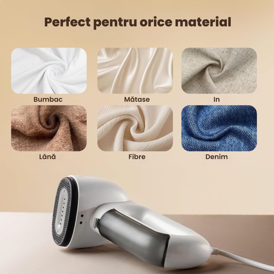 AburMagic™ - Aparat cu Aburi Portabil cu Vacuum Integrat