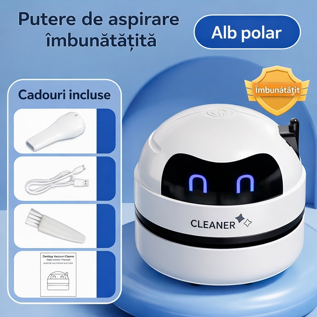 Aspirator electric de Birou și Curățător de Tastatură