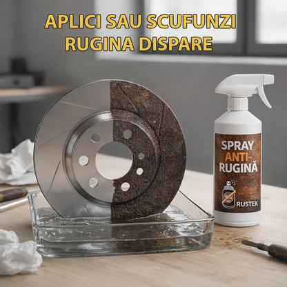 Rustek - Spray Anti-Rugină - Dizolvă și Elimină Rugina