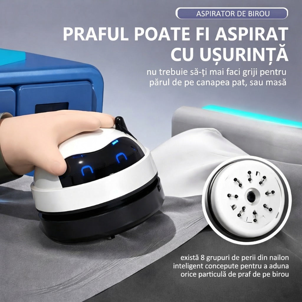 Aspirator electric de Birou și Curățător de Tastatură