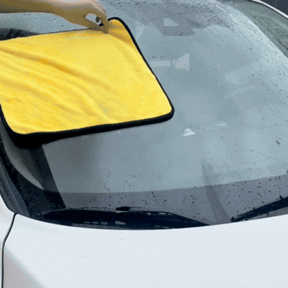 Set Lavete Auto din Microfibră 30×30 / 60 cm pentru Spălarea și Uscarea Mașinii, cu Margini Cusute