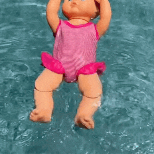 Păpușă Înotătoare pentru Baie și Piscină