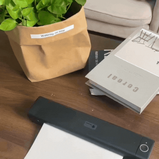 Imprimantă Termică Portabilă Mini Wireless cu Scanner