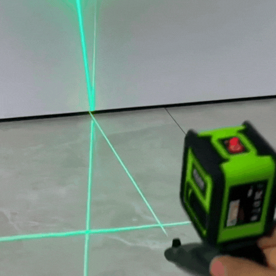 Auto-Nivelantă cu Laser Verde pe 2 Axe