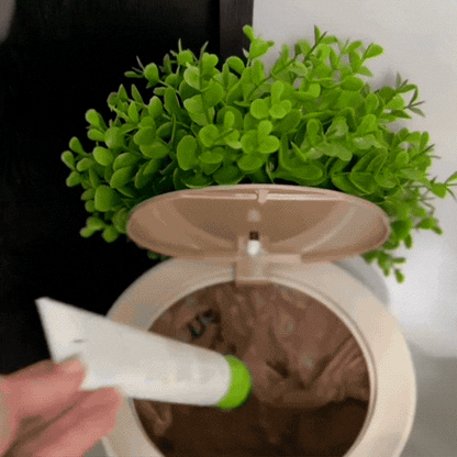 CoșulCreativ - Coș de Gunoi cu Plante Artificiale pentru Baie și Bucătărie
