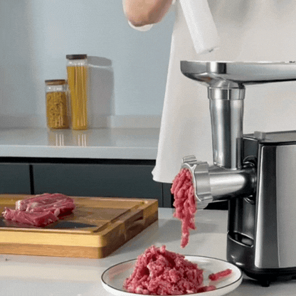 Mașină Electrică de Tocat Carne cu Lamă din Inox și Putere Mare de 3000W