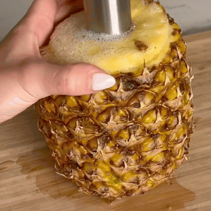 Curățător și Tăietor de Ananas din Oțel Inoxidabil