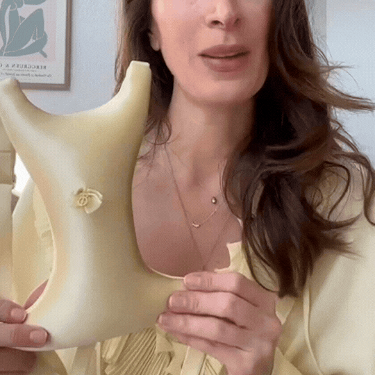 Pernă Anti-Rid Suport pentru Bust din Mătase