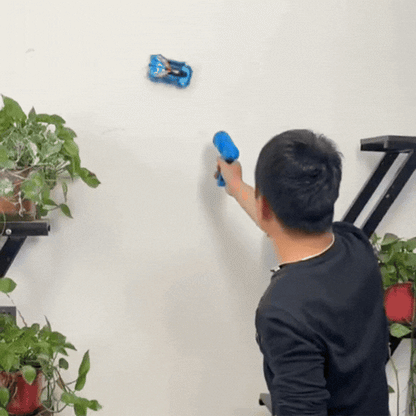 Mașinuță de Cascadorii cu Efect de Fum și Telecomandă cu Laser, Albastră