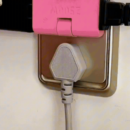 Adaptor Priză cu Cap Rotativ 180º