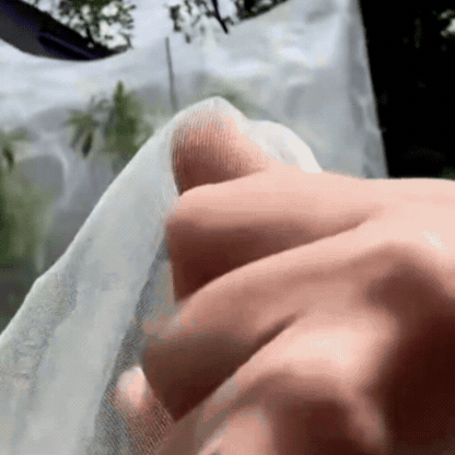 Săculeț Plasă Albă pentru Protecția Fructelor și Pomilor