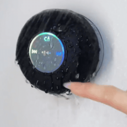 Boxă Portabilă Wireless cu Ventuză Rezistentă la Apă