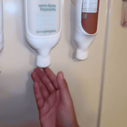 DubluDisp™ – Dispenser de Perete pentru Șampon și Gel de Duș