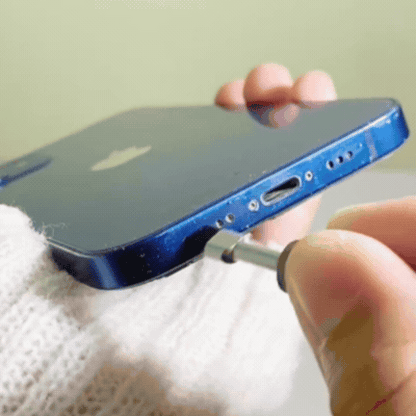 Breloc 2-în-1 cu Ac Extractor SIM și Perie de Curățare pentru Telefon