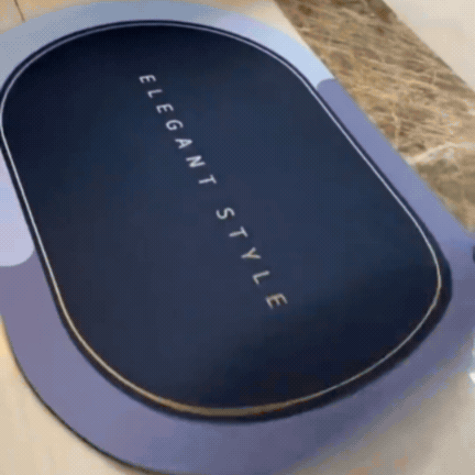 Covor Super Absorbant pentru Baie Non-Alunecare, Uscare Rapida
