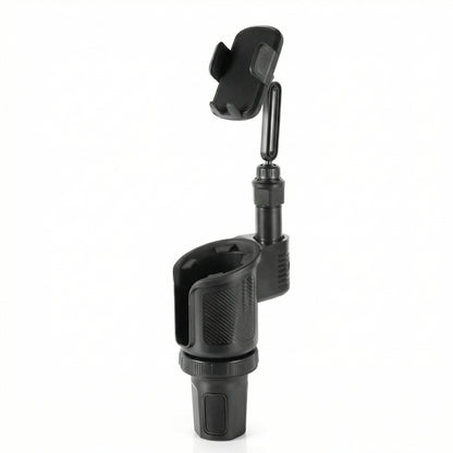 Suport Auto pentru Telefon cu Extensie pentru Suportul de Pahar – Rotire 360°, Multifuncțional
