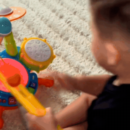 Super Drum - Set Electronic pentru Copii 3+