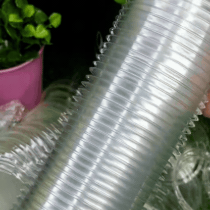 Set de 50 de Căni Transparente din Plastic de 150 ml cu Capace