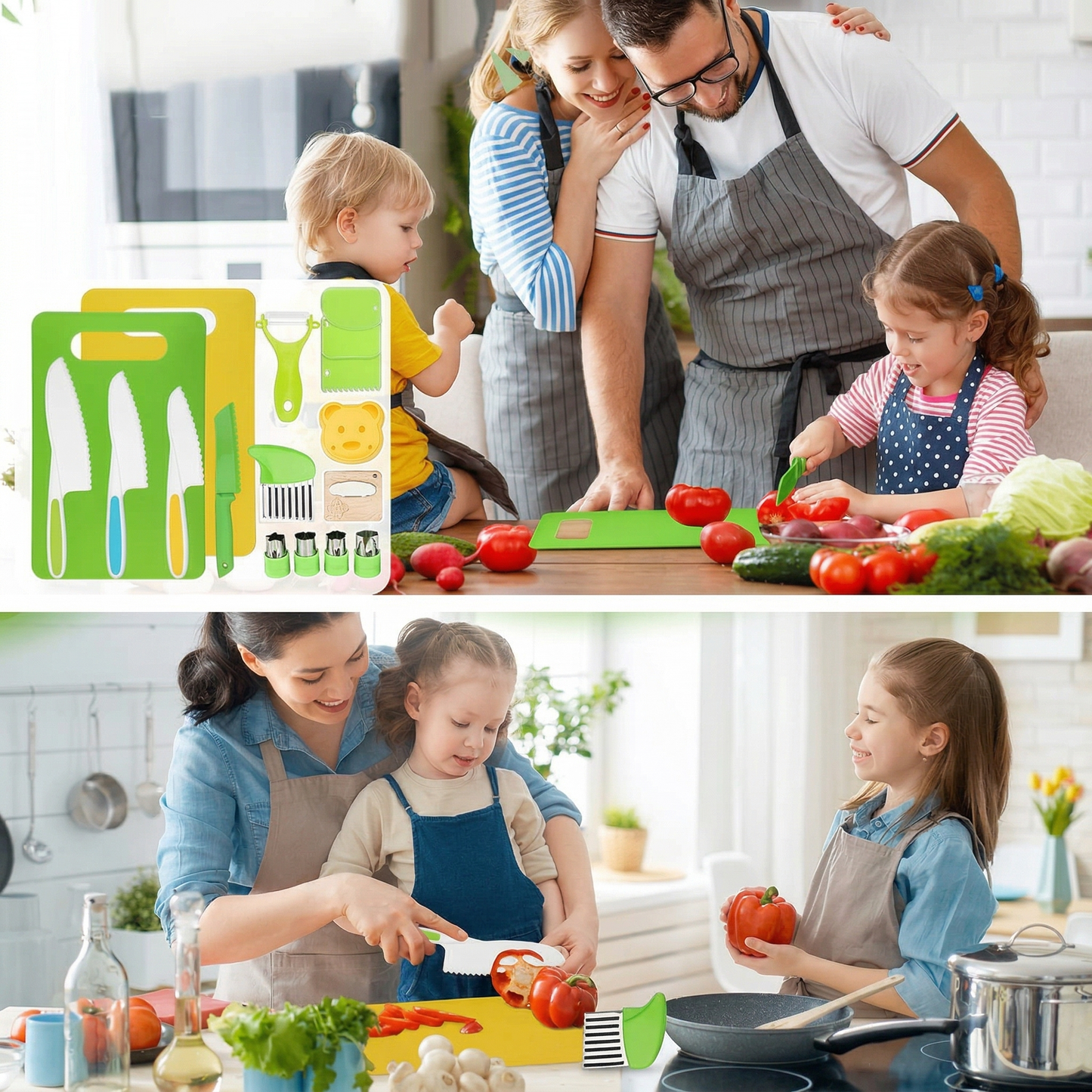 Little Chef Kit – Set Bucătărie Copii 17 Piese