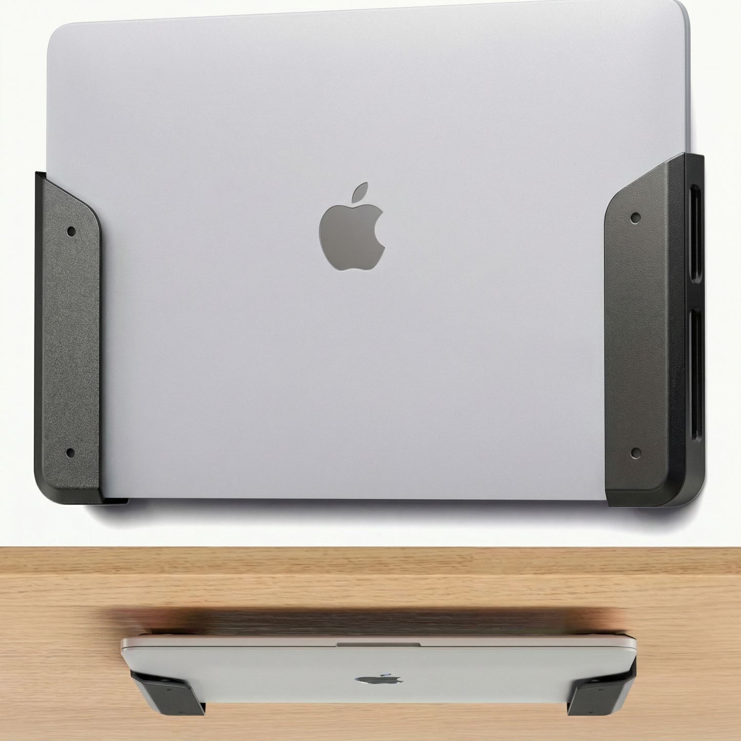 Sistem Universal de Fixare pentru Laptop pe Perete sau Sub Birou