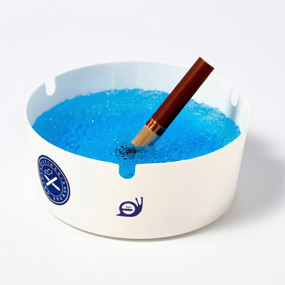 Set de 10 Scrumiere Moderne Anti-Miros cu Gel