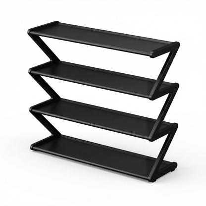 Organizator pentru Pantofi cu 4 Niveluri din Inox